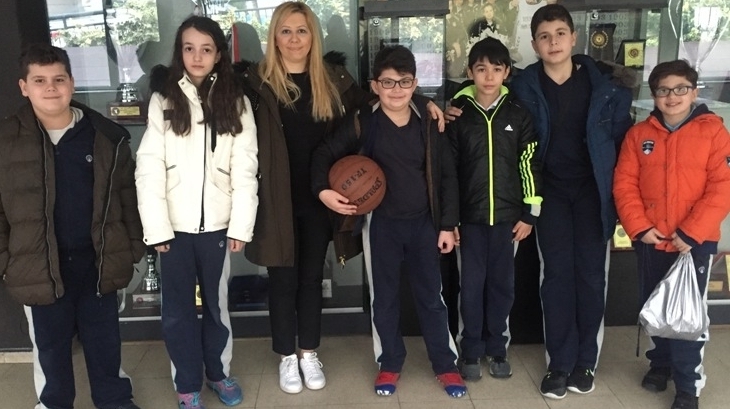 Beylikdüzü Okyanus Ortaokulu "Gelecekte Bir Gün Meslekte İlk Gün" Projesi Basketbol Meslek Ziyareti