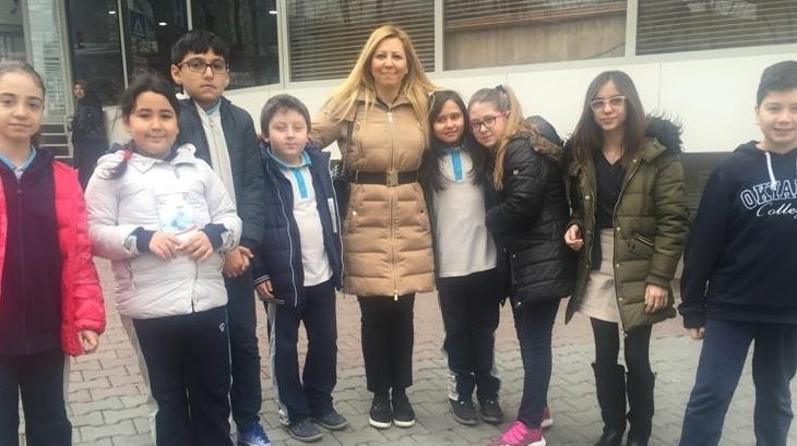Beylikdüzü Okyanus Ortaokulu "Gelecekte Bir Gün Meslekte İlk Gün" Projesin Doktorluk Meslek Ziyareti