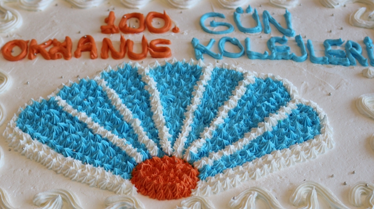 Bornova Okyanus Koleji Okul Öncesi Öğrencileri "Okulumda 100.gün" Etkinliğinde