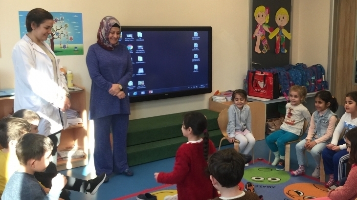 Bornova Okyanus Koleji Yıldızlar Grubu Öğrencileri Aile Katılımı Etkinliğinde