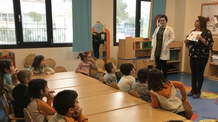 Bornova Okyanus Koleji Yıldızlar Grubu Öğrencileri Aile Katılımı Etkinliğinde