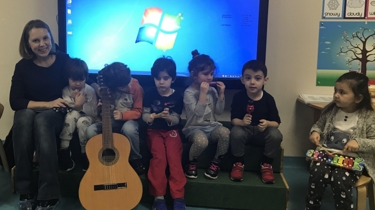 Çekmeköy  Okyanus  Koleji  Okul  Öncesi  Balıklar Grubu Aile Katılım Etkinliğinde