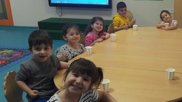 Çekmeköy Okul öncesi Çiçekler Grubu Fen ve Doğa Etkinliğinde