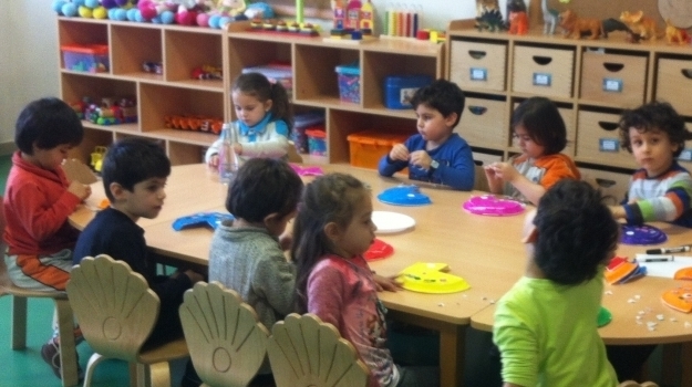 Eryaman Okul Öncesi Balıklar Grubu Öğrencileri Sanat Etkinliğinde