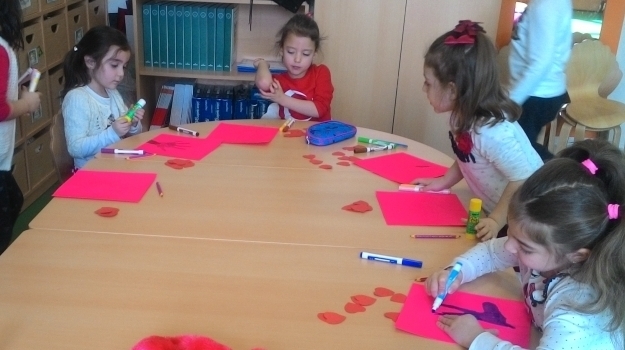 Eryaman Okul Öncesi Güneş Grubu Öğrencileri Sanat Etkinliğinde