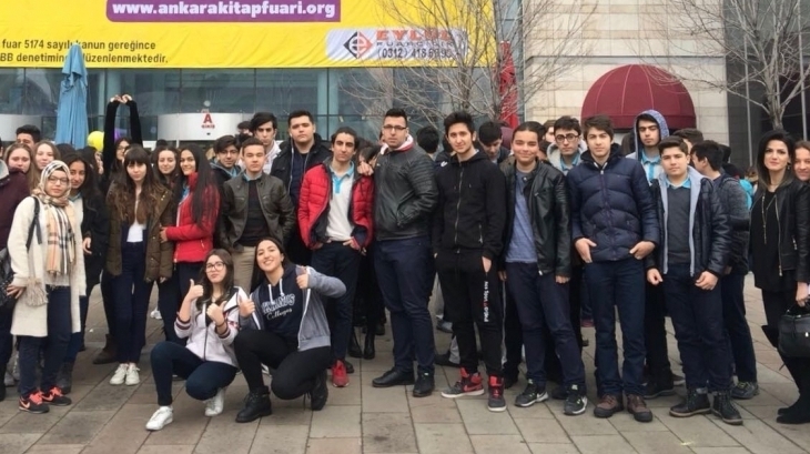 Eryaman Okyanus Anadolu Lisesi Kitap Fuarında