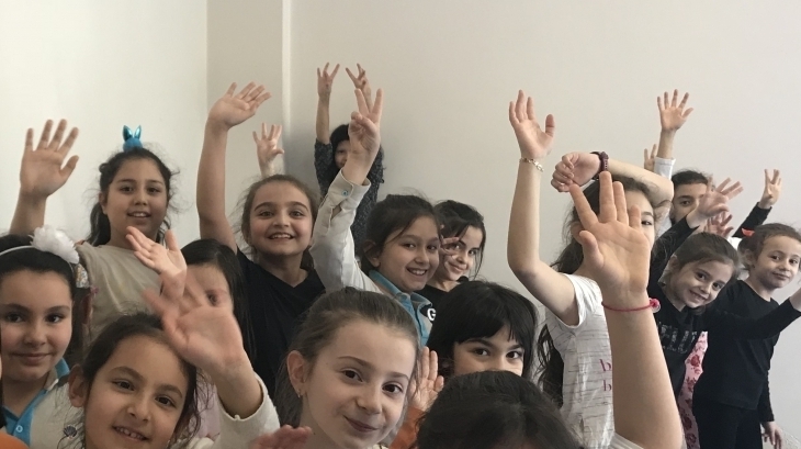 Eryaman Okyanus Koleji İlkokul Kademesi Öğrencileri Kulüp Derslerinde
