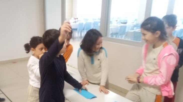 Eryaman Okyanus Koleji Öğrencileri Koridor Etkinliğinde