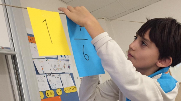 Eryaman Okyanus Koleji Öğrencileri Matematik Etkinliğinde