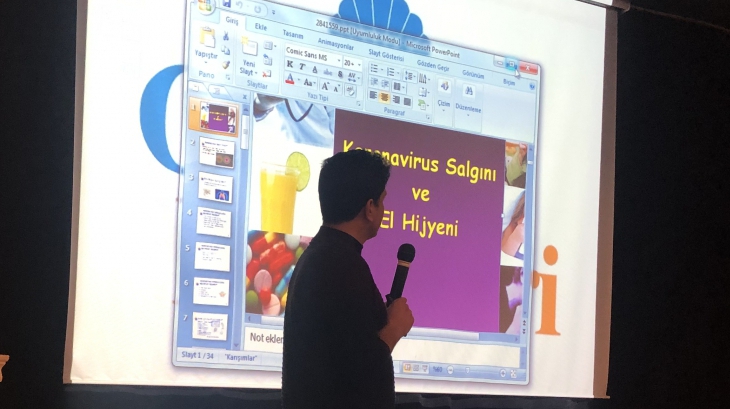 Eryaman Okyanus Koleji Öğrencilerine Salgın Hastalıklardan Korunma Yöntemleri Semineri Verildi