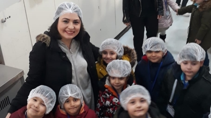 Eryaman Okyanus Koleji Okul Öncesi Kademesi Etimesgut Halk Ekmek Fabrikası Gezisinde