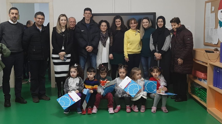 Eryaman Okyanus Koleji Okul Öncesi Kademesi Öğrencilerinin Karne Sevinci