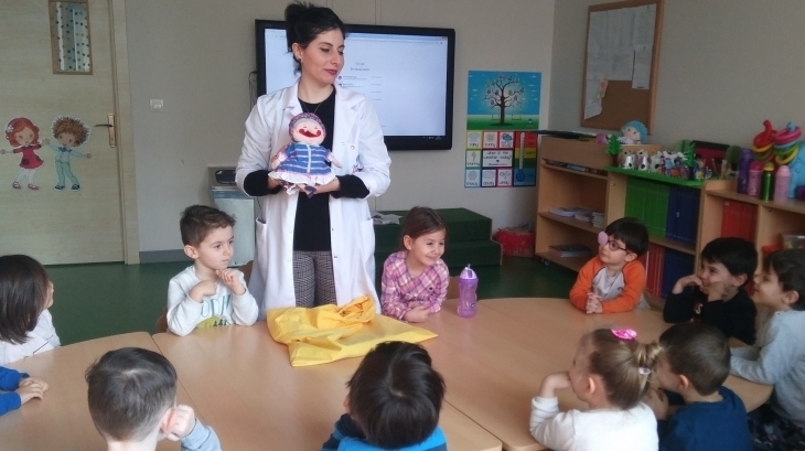 Eryaman Okyanus Koleji Okul Öncesi Rüzgar Grubu Öğrencileri İngilizce Dersinde Denizaltında Yaşayan Hayvanları Öğrendi