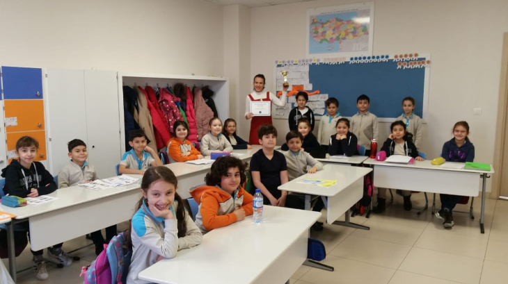 Eryaman Okyanus Kolejinde Haftanın Örnek Sınıfı Belli Oldu