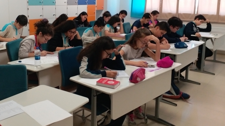 Eryaman Okyanus Ortaokulunda "THE MATH LEAGUE" Yarışması Heyecanı