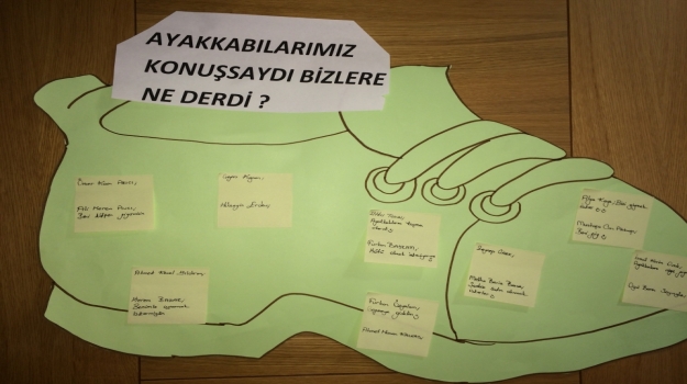Fatih Gökkuşağı Grubu Okuma-Yazma etkinliğinde