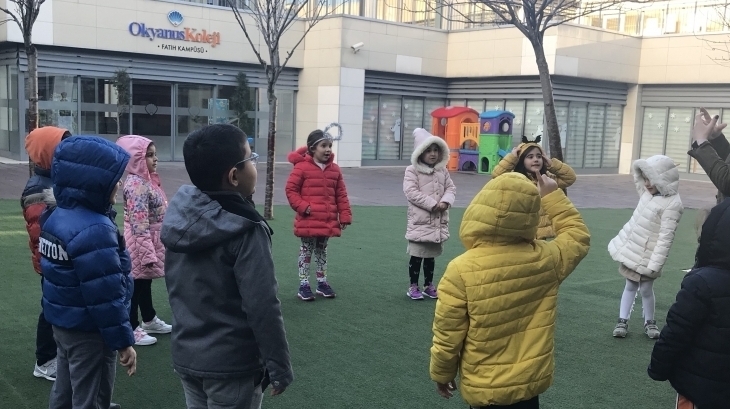 Fatih Okyanus Koleji Okul Öncesi Bulutlar Grubu Türkçe Dersinde