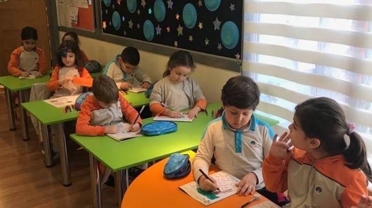 Fatih Okyanus Koleji Okul Öncesi Bulutlar Grubu İngilizce Dersinde
