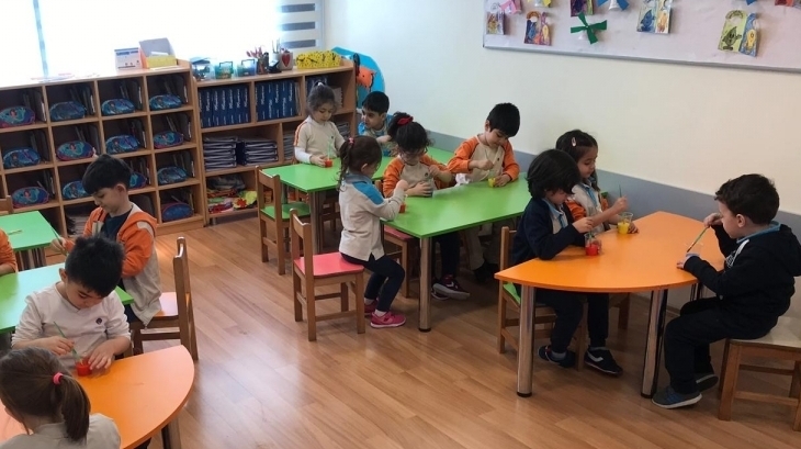 Fatih Okyanus Koleji Okul Öncesi Yıldızlar Grubu Fen ve Doğa Dersinde