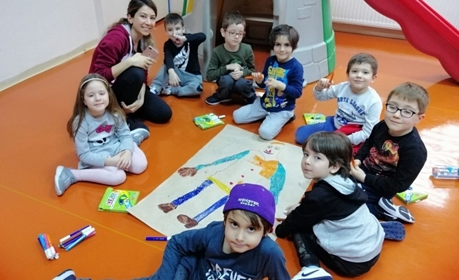 Güneşli Okyanus Koleji Okul Öncesi A ve B Grubu Öğrencileri Drama Yetenek Kulübünde
