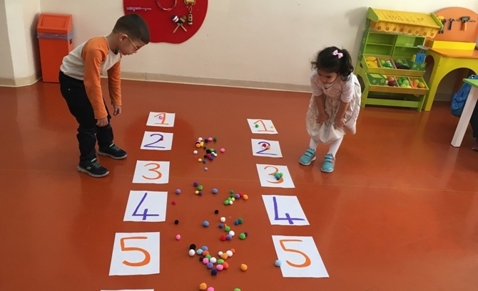 Güneşli Okyanus Koleji Okul Öncesi Balıklar Grubu Oyun Etkinliğinde