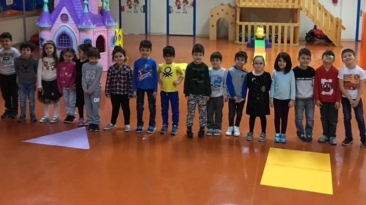 Güneşli Okyanus Koleji Okul Öncesi Gezegenler Grubu Oyun Etkinliğinde