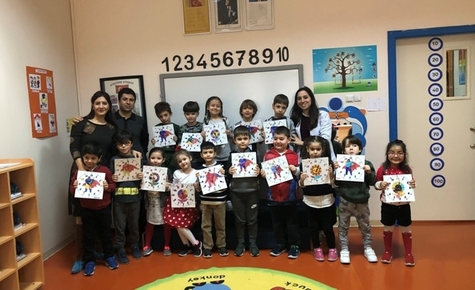 Güneşli Okyanus Koleji Okul Öncesi Gezegenler Grubu Aile Katılım Etkiliğinde