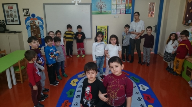 Güneşli Okyanus Koleji Okul Öncesi Gökkuşağı Grubu Hayvanlar Draması Yaptılar.