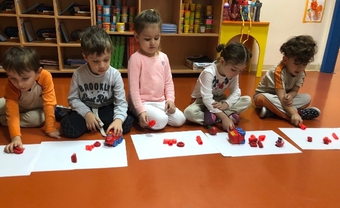 Güneşli Okyanus Koleji Okul Öncesi Rüzgârlar Grubu Oyun Etkinliğinde