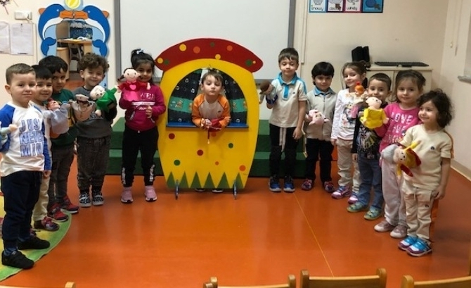 Güneşli Okyanus Koleji Okul Öncesi Rüzgarlar Grubu Türkçe Dil Etkinliğinde