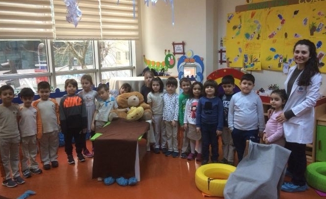 Güneşli  Okyanus Koleji Okul Öncesi Yıldızlar Grubu Bilingual Dersinde