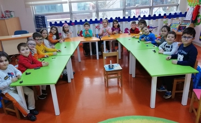 Güneşli Okyanus Koleji Okul Öncesi Yıldızlar Grubu Bütünleştirilmiş Türkçe Dil ve Sanat Etkinliğinde