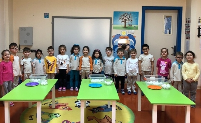 Güneşli Okyanus Koleji Okul Öncesi Yunuslar Grubu Oyun Etkinliğinde