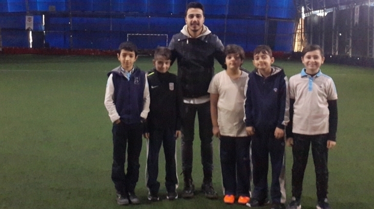 Güneşli Okyanus Kolejinde "Gelecekten Bir Gün Meslekte İlk Gün" Projesi Kapsamında Futbolculuk Mesleği