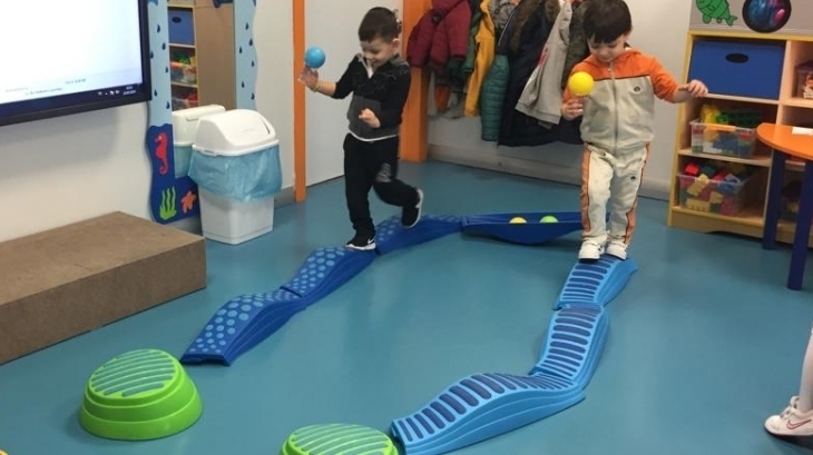 Halkalı Okul Öncesi Kuşlar Grubu Öğrencileri İngilizce Dersinde