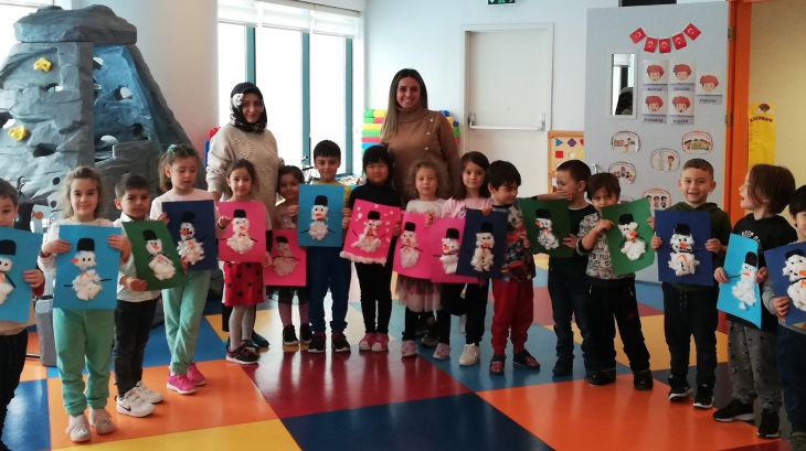 Halkalı Okyanus Koleji Okul Öncesi Gökkuşağı Grubu Aile Katılımı Etkinliğinde