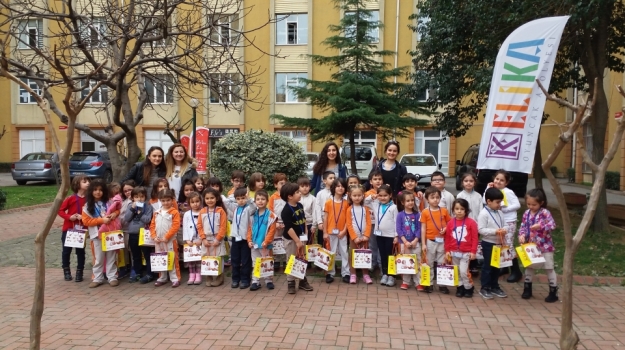Halkalı Okyanus Koleji Okul Öncesi Öğrencileri Elika Oyuncak Atölyesi Gezisindeler.