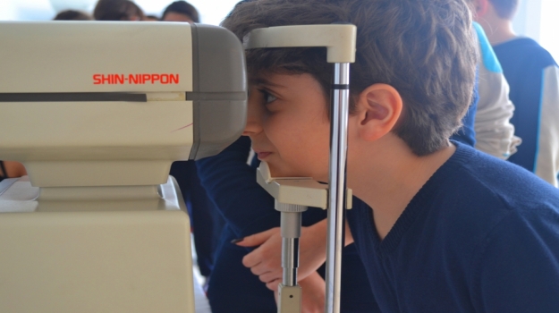 Halkalı Okyanus Koleji Ortaokul Öğrencilerine Göz Taraması
