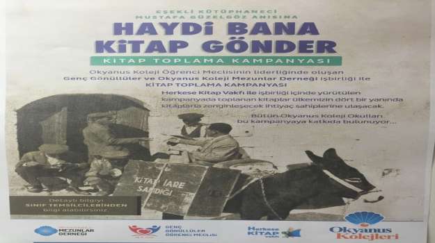Sancaktepe Okyanus Koleji "Haydi Bana Kitap Gönder" Kampanyası