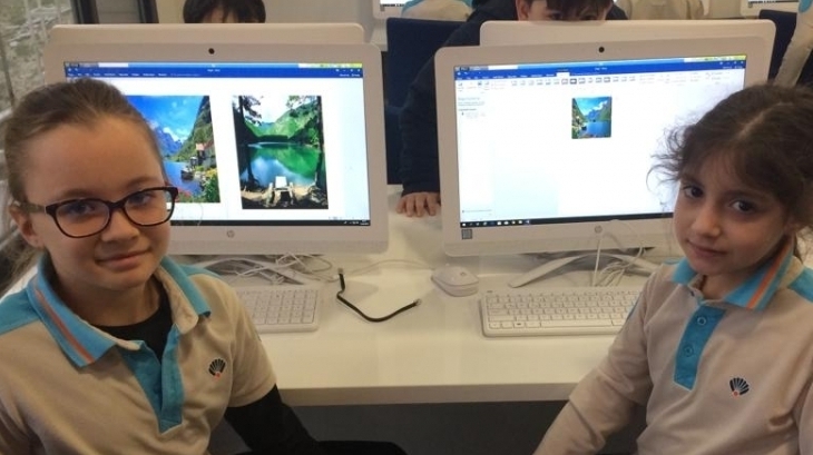 İlkokul 3-A Sınıfı Öğrencilerimiz Microsoft Office Word Programını Kullanmaya Devam Ediyor