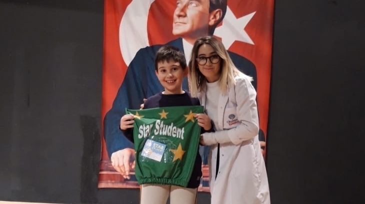İncek Okyanus Koleji İlkokul Kademesinde İkinci Dönemin İlk Star Student Heyecan