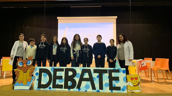 İncek Okyanus Kolejinde ‘’Debate’’ Etkinliği