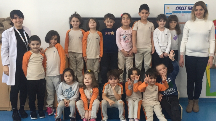 Keçiören Okul Öncesi Gökkuşağı Sınıfı Aile Katılımı Etkinliğinde