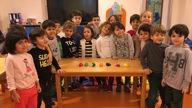 Kemerburgaz  Okyanus Koleji Okul Öncesi Yunuslar Grubu Fen ve Doğa Dersinde