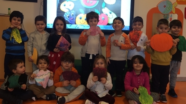 Kemerburgaz Okyanus Koleji Yunuslar Grubu  Art&Craft Dersinde