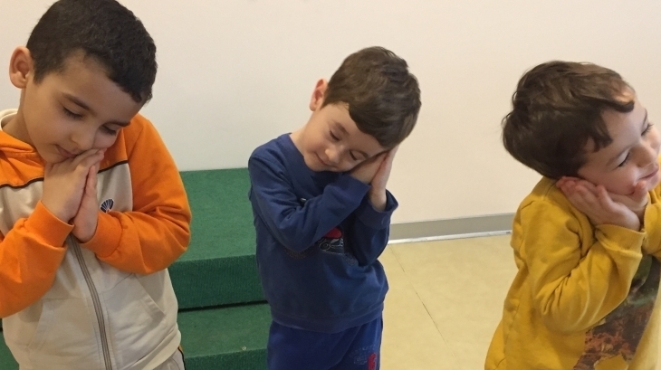 Kemerburgaz Okyanus Koleji Yunuslar Grubu Drama Dersinde