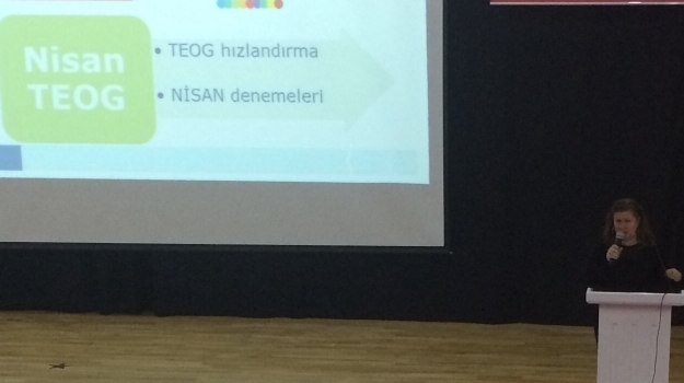 Kemerburgaz Ortaokul Velilerimize "7.Sınıftan İtibaren TEOG Yolculuğu Semineri"