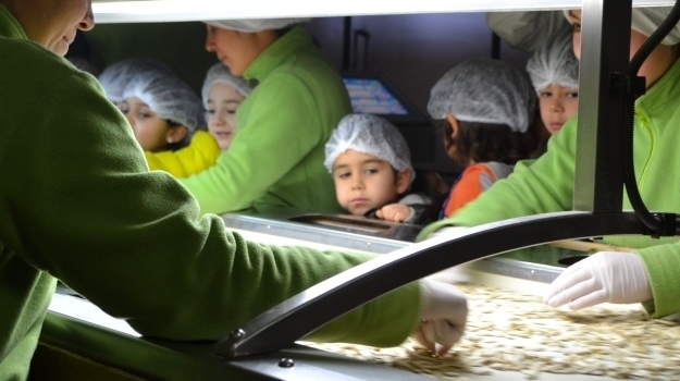 Konyaaltı Kampüsü Okul Öncesi Grupları Kuruyemiş Fabrikasında