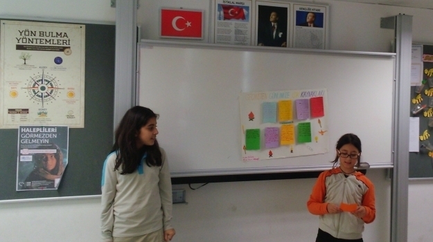 Konyaaltı Kampüsü 4-A Sınıfında "Geçmişten Günümüze Aydınlatma Teknolojileri" Sunumu