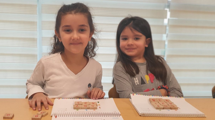 Mavişehir Okyanus Koleji Çiçekler Grubu Öğrencileri Düşünce Becerileri dersinde